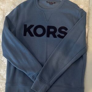 Michael Kors Teal Crewneck Sweater